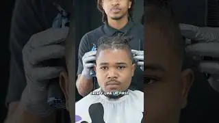 How To Get A Crispy Lineup 💈🔥🔥 #barber #reels