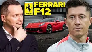 Zobacz czym jeździ Robert Lewandowski - Ferrari F12