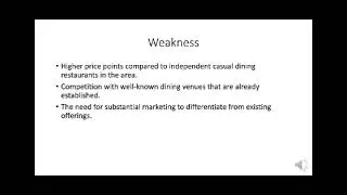 Swot analysis for Fairmont hotel Vancouver