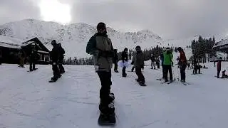 Spooky Halloween Snowboarding at A-Basin!