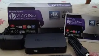 Vizyon/İmaq 830 4k Uydu Receiver Kutu A&ccedil;ılımı