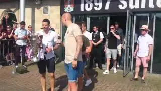 Northampton Town open top bus parade