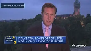 Italy&rsquo;s Tria to meet Eurogroup colleagues amid budget concerns | Squawk Box Europe