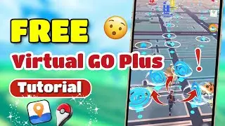 Free Virtual GO Plus Tutorial-Auto-Catching Pok&eacute;mon In Pok&eacute;mon GO!