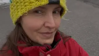 Raw City ASMR | Walking Ugly Streets in Snow & Ice &ndash;Slipping, Crunching Footsteps, Heavy Traffic Hum