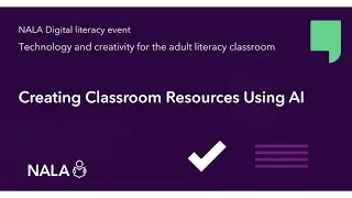 Creating Classroom Resources Using AI