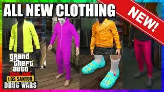 ALL NEW CLOTHING & ACCESSORIES - Drug Wars Winter DLC GTA 5