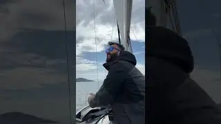 Learning how to Sail #sailing #sea #boatlife #openwater #lifestyle