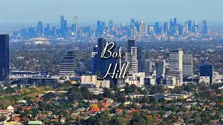 Box Hill Skyline Meets Melbourne CBD | Aerial View of Melbourne&rsquo;s Evolving Urban Landscape