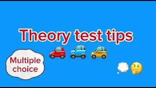 MULTIPLE CHOICE .Official DVSA theory test questions. #2024 #education #shorts #car #automobile #fyp