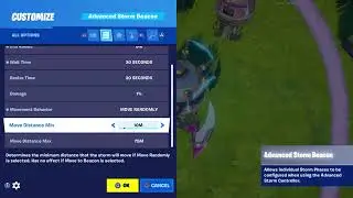 How to make a moving storm in fortnite season2 chapter 2