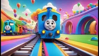 Five Tiny Trains Playing Count and Go | Counting Nursery Rhyme | Kids Songs | Baby Learning M