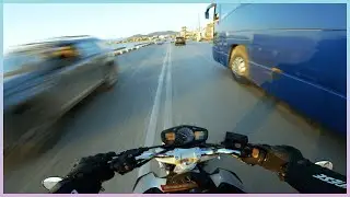 City Commute // POV ASMR // GSR600 // GPR Carbon