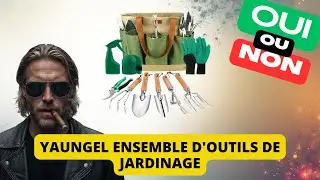 Le kit de jardinage YAUNGEL (2025) : faut-il craquer pour ses outils en acier inox ?