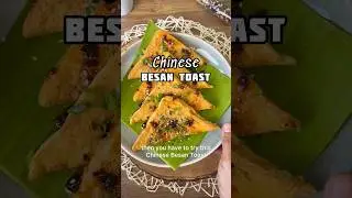 10-minute Chinese Besan Toast - Quick & Easy Recipe &hearts;️