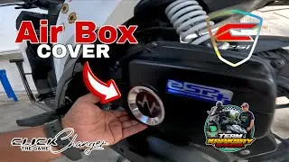 How to install Air Box Veloscope Cover sa Honda Ckick 125 v3?