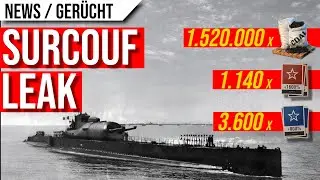 🇫🇷 SURCOUF LEAK | Das soll sie kosten! (World of Warships deutsch /german)
