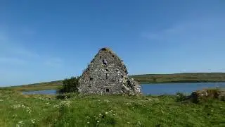 The amazing Finlaggan ancient site - Seat of Lord of the Isles, island of Islay Argyll Scotland