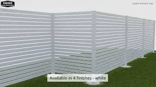How to Install Quickscreen Aluminum Fences