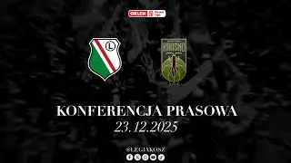 Konferencja prasowa po meczu Legia Warszawa - Miasto Szkła Krosno