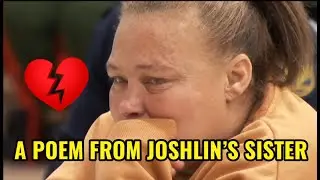 ANOTHER HEARTBREAKING VICTIM STATEMENT, THIS TIME FROM JOSHLIN&rsquo;S SISTER AT THE ANDREWS FAMILY