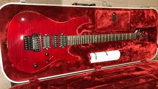 My New Family (Ibanez Kiko100-TRR / Kiko Loureiro Signature Model Guitar)