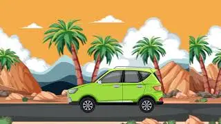Animate Car | Illustrator to After Effects Motion Graphics