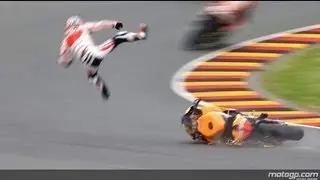 Moto GP 2013 - Germany (sachsenring) crashes
