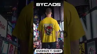 Cannon Blast Pirate Oversized T-Shirt | Action Urban Wear &ndash; Bycads