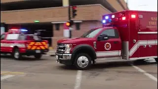 Video: Parking ramp fire, Waterloo, March 11, 2023