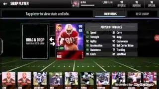 99 JERRY RICE REVIEW!