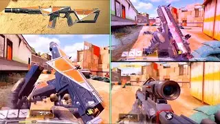 ALL SEASON 4 (2022) BATTLE PASS WEAPONS GAMEPLAY | CODM SEASON 4 BATTLE PASS GUN SKINS GAMEPLAY