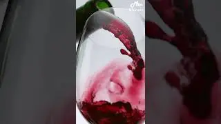 Watch the Beauty of Red Wine Pouring in Ultra Slow Motion