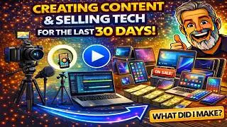 My first month on YouTube, Finding, Fixing & Flipping Tech, My Personal Review Episode 30/365