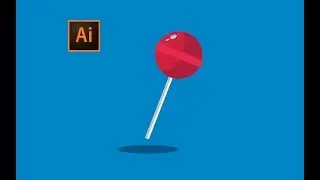 How to Design a Vector Lollipop in Adobe illustrator