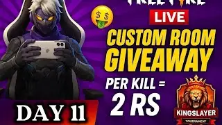DAY 11 💯🔥Free Fire Live Tournament | 100% Free Entry | Kingsleyer 🔥