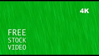 Realistic rain green screen - 4K FREE DOWNLOAD #4Kvideo #freedownload #greenscreen