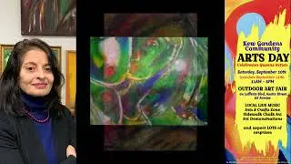 Archana Santra, (Visual Artist) will be at  'Kew Gardens Community Arts  Day'