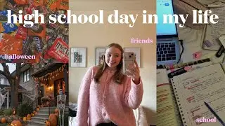 Один день из моей школьной жизни!! | Школа, Хэллоуин, друзья, сбор конфет и многое другое!