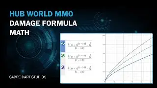 UE5 Hub World MMO &mdash; Математическая формула урона