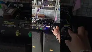 Тестирование звука усилителя Pro Creation 400 Вт 🤩🤩🤩#dsline ,#dj #nasa