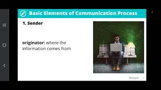 UM SHS|SOCSCI 5S|Unit 8: Lesson 4|Basic Elements of Communication