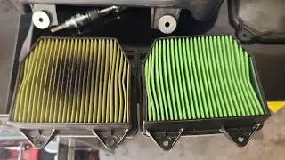 HONDA CB300R AIR FILTER REPLACEMENT