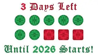 3 Days Left Until 2026 Starts!