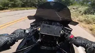 2022 Suzuki Hayabusa | Cornering at Palomar Mountain | Performance Mods & Suspension Setup