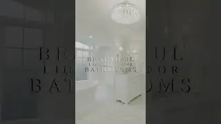 Bathroom Interior Design | Lighting Ideas | Elegant Fixtures | Creative lights