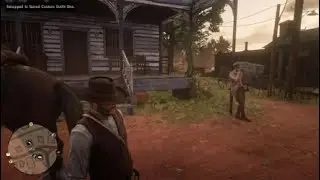 Helping the African-American doctor in Rhodes (Red Dead Redemption 2)