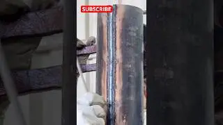 Process vertical Stick Welding 7018 Rod 2.5 mm #fypシ #foryou #beautiful #stickwelding #shorts