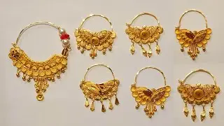 Beautiful Nathiya design for bride || bridal gold Nathiya design with price || gold Nath for bridal