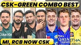 CAMERON GREEN BEST PICK FOR CSK, OVERHYPED OR VALUE FOR MONEY? KKR VS CSK FOR GREEN | IPL AUCTION